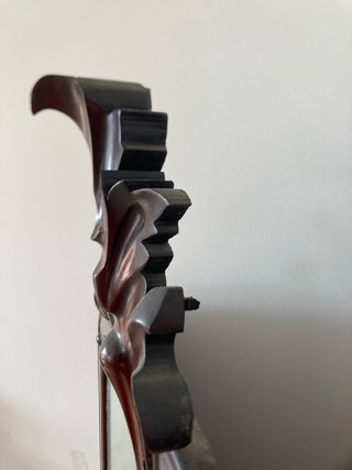 Espejo antiguo madera siglo XX