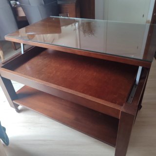 Mesas de comedor y centro 140/210x90 y 110x60