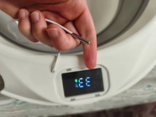 Bañera plegable bebé con cojín y termómetro