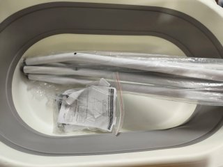 Bañera plegable bebé con cojín y termómetro
