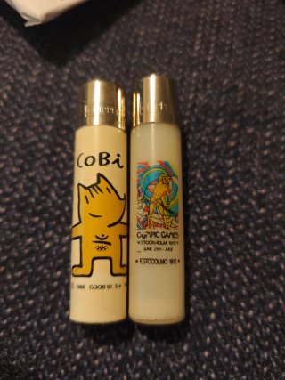 Mechero Cobi Mechero Juegos olímpicos estocolmo