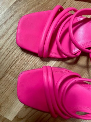 Tacones Stradivarius Rosa
