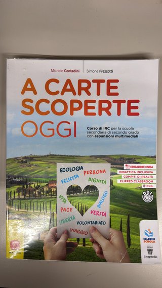 A carte scoperte oggi. libro IRC superiori