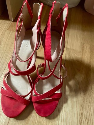 Tacones Pimkie Rojos Talla 37
