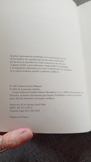 Crónica de una muerte anunciada