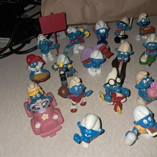Lotto 23 Puffi Schleich