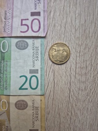 Lote Monedas y Billetes Serbia
