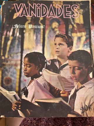 Lote 6 Revistas Vanidades  año 1959 1960