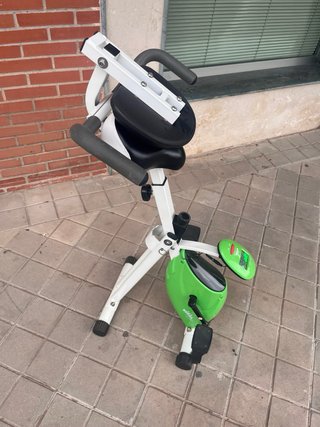 Bicicleta Estática Reclinada Verde