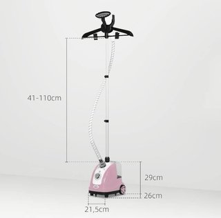 Plancha vapor rosa