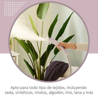 Plancha vapor rosa