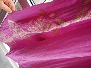 Vestido túnica bordados