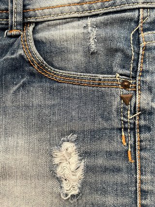 Shorts Vaqueros SuiteBlanco Talla 34