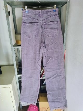 Pantalones Zara Morados