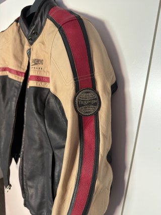 Chaqueta de piel Triumph Talla L