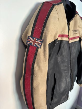 Chaqueta de piel Triumph Talla L