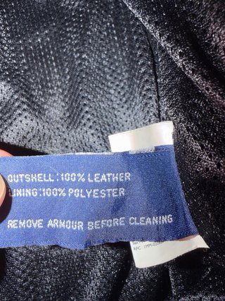 Chaqueta de piel Triumph Talla L