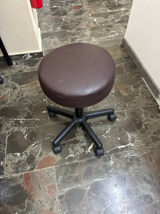 Taburete de estética giratorio 2 unidades