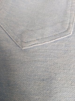 Pantalón mujer elástico tipo malla,imita vaquero