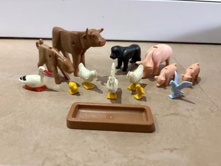 Lote Playmobil Granja Animales