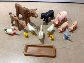 Lote Playmobil Granja Animales