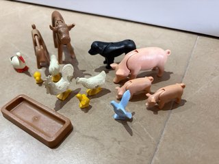 Lote Playmobil Granja Animales