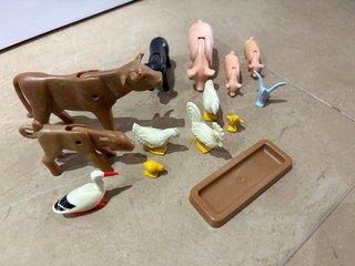 Lote Playmobil Granja Animales