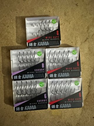 Anzuelos Kamakura Wide Gape y Choddy