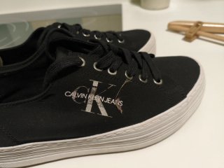 Zapatillas Calvin Klein Mujer Negras