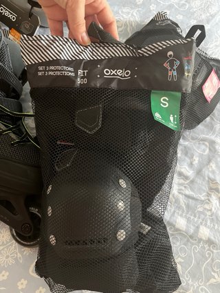 Patines en línea Oxelo Talla 44 + Casco y Protecci