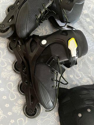 Patines en línea Oxelo Talla 44 + Casco y Protecci