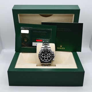 Rolex Daytona Acero Esfera Negra