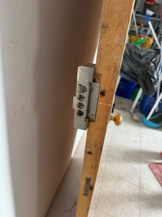 Hoja de puerta de madera