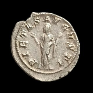 Moneda Romana Gordiano III Denario Plata