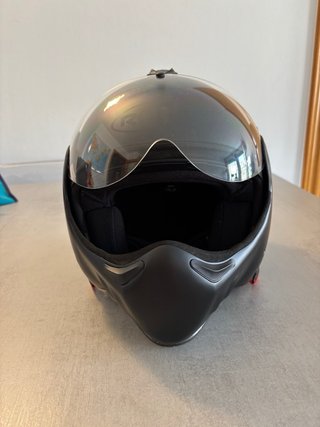 Casco Moto Roof Boxer V8 talla S Negro NEGOCIABLE