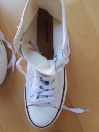 Zapatillas Victoria Blancas Talla 38