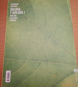 Libro Biología y Geología Edelvives 1