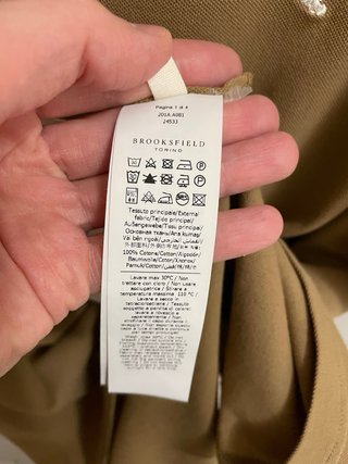 Polo Brooksfield Uomo XL Honey