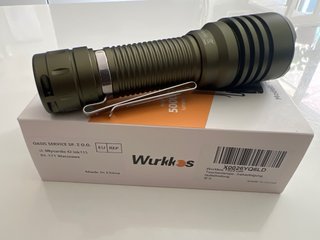 Linterna Wurkkas TS23 Verde Militar