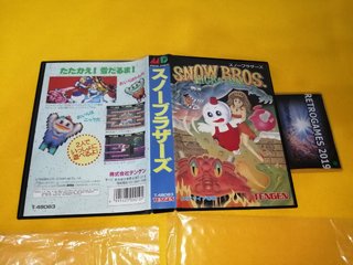 SNOW BROS SEGA Mega Drive / GENESIS REG CARD