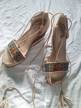 Zapatos cuña Top Girl Talla 38