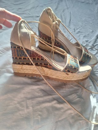 Zapatos cuña Top Girl Talla 38