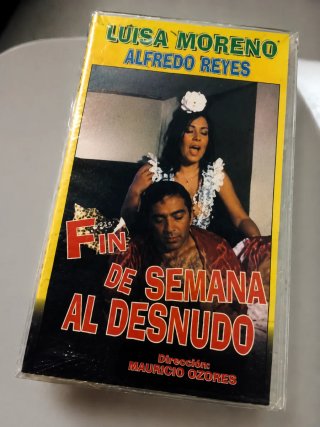 Cinta VHS Fin de Semana al Desnudo Precintada