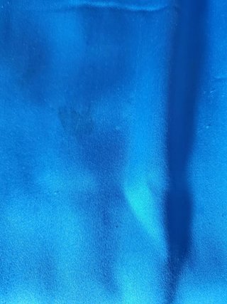 Tubino azzurro in raso