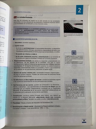 Economia de la empresa, 2 de Bachillerato