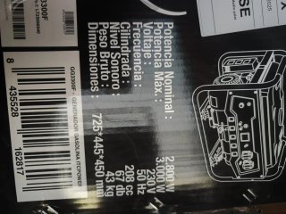 Generador a gasolina 7.0 HP