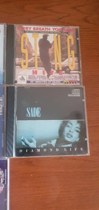 Lote 7 CDs Música Variada: Pop, Soul, Jazz