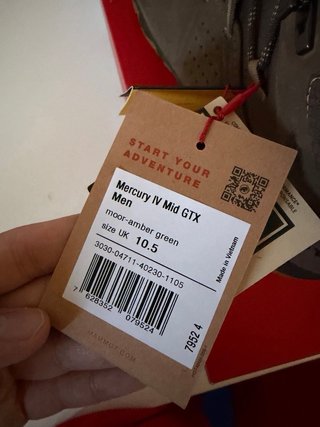 Scarpe Mammut Mercury Mid GTX Uomo Marrone 45 13