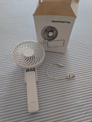 Ventilador Portátil de mano y de mesa