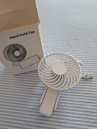 Ventilador Portátil de mano y de mesa
